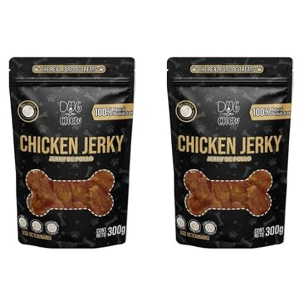 Kit Chicken Jerky. 2 Bolsas de 300 gr c/u.