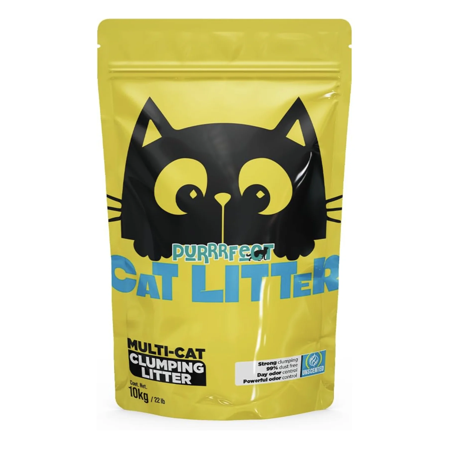 PURRRFECT CAT LITTER. Sin Aroma. 10 kg.