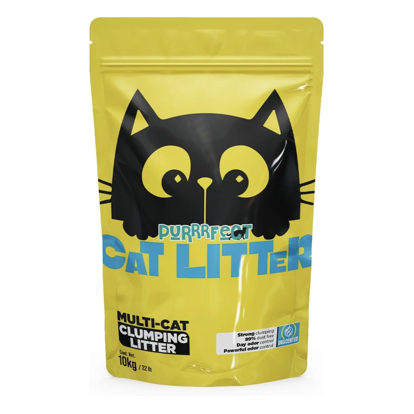 PURRRFECT CAT LITTER. Sin Aroma. 10 kg.