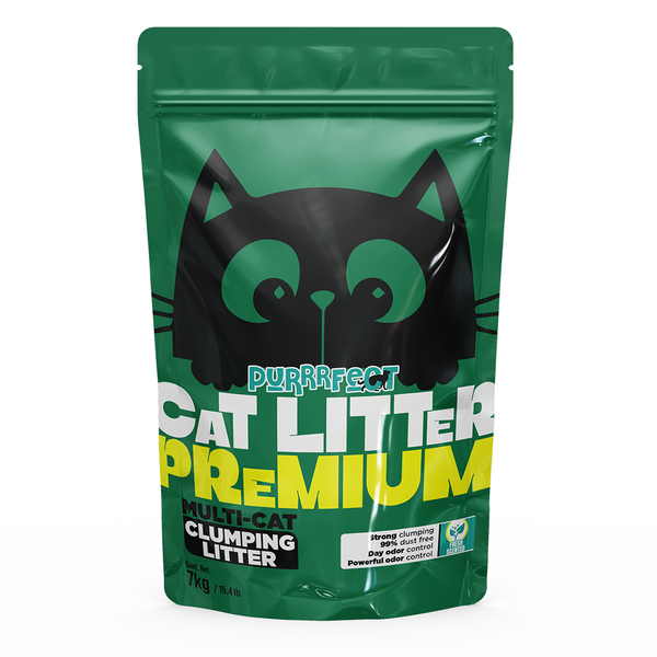 PURRRFECT CAT LITTER. Aroma Fresh/Herbal. 7 kg