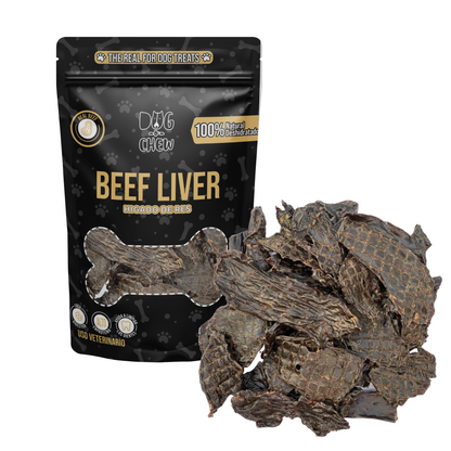 Hígado de Res Deshidratado. 300 gr.