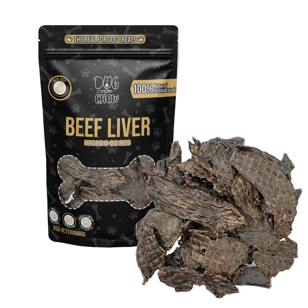 Hígado de Res Deshidratado. 300 gr.