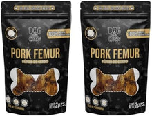 DOG-O-CHEW | Premios para Perro Deshidratados| Carnaza para Perro Dehidratada| Premios para Perro 100% Naturales | Snacks para Perro| 100% Naturales | (4 Piezas, Pork Femur)