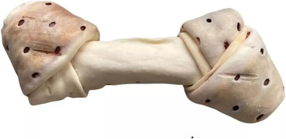 DOG-O-CHEW| Hueso para Perro | 18 cm | Perforado con Tocino | Carnazas para Perro | Carnaza para Perro | Hueso para Perro Grande | Tamaño 18 cm | Paquete de 2 Piezas |