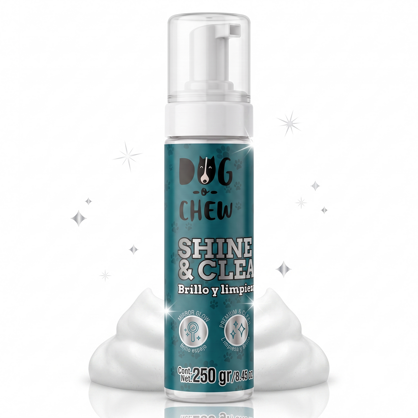Shampoo en Seco Brillo y Fortaleza