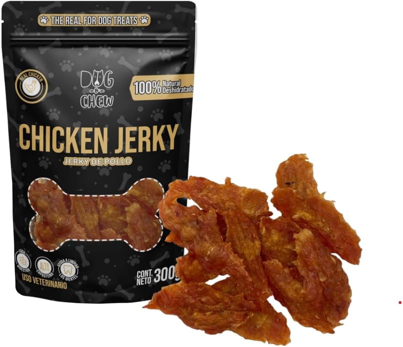 DOG-O-CHEW | Premios para Perro Deshidratados| Carnaza para Perro Dehidratada| Premios para Perro 100% Naturales | Snacks para Perro| 100% Naturales | (600 Gramos, Pulmón + Chicken Jerky)