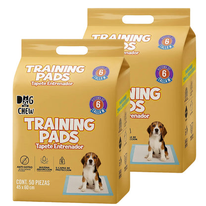 2 pack Tapete Entrenador. Mediano. 45 x 60 cm.