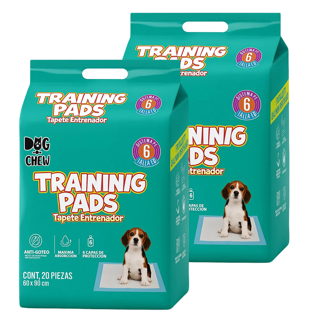 2 pack Tapete Entrenador. Extra Grande. 60 x 90 cm.