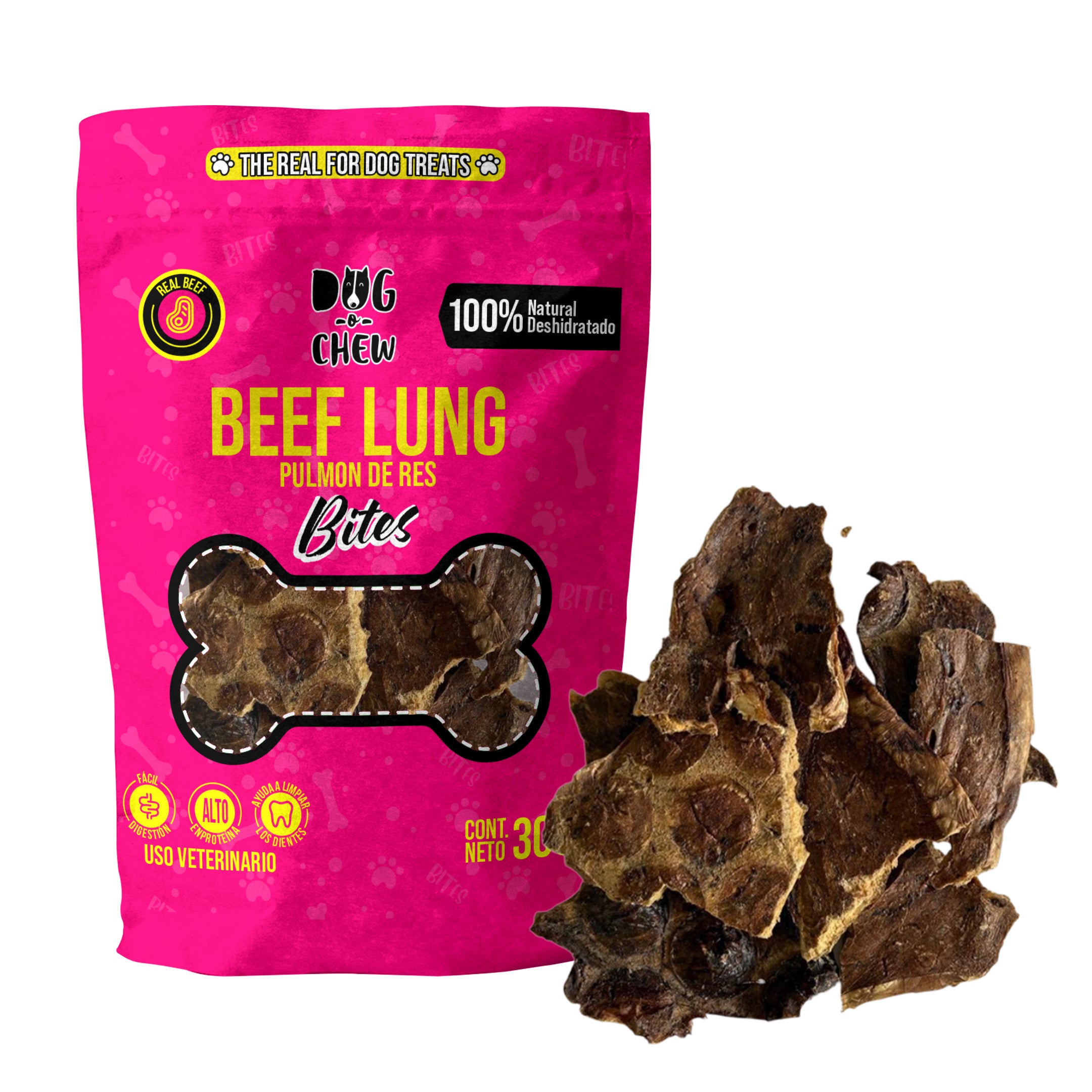 Pulmon Deshidratado. 300 gr.