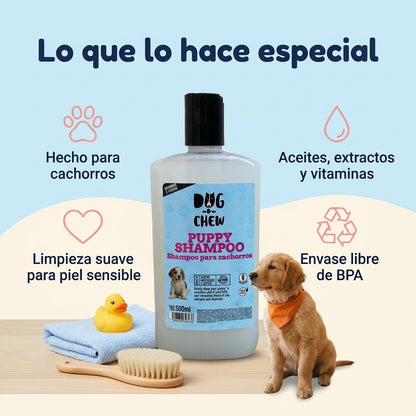 Shampoo para Perro. Versión Puppy (cachorro). 500 ml.