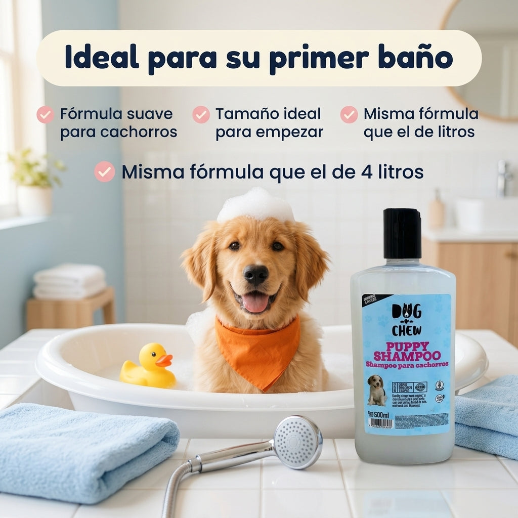 Shampoo para Perro. Versión Puppy (cachorro). 500 ml.
