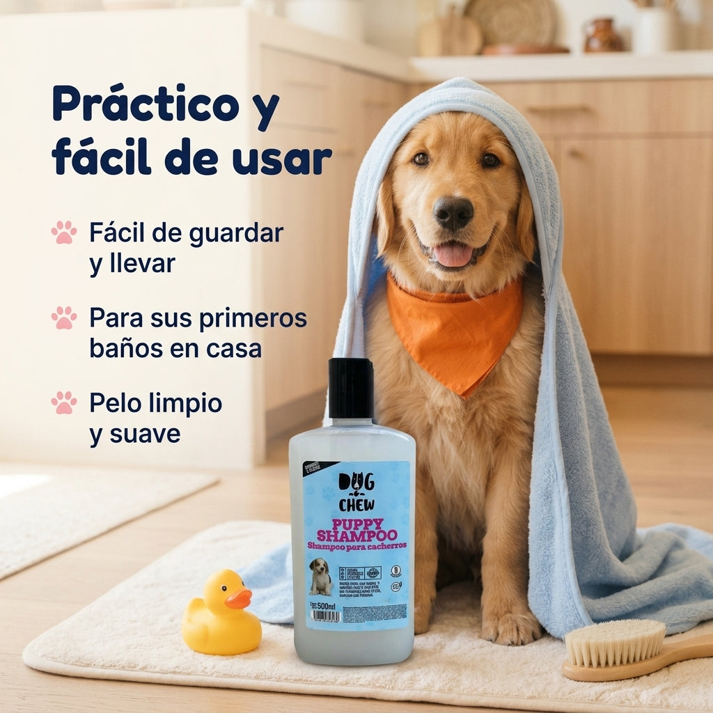 Shampoo para Perro. Versión Puppy (cachorro). 500 ml.