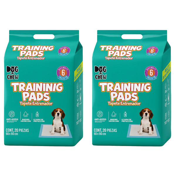 2 pack Tapete Entrenador. Extra Grande. 60 x 90 cm.