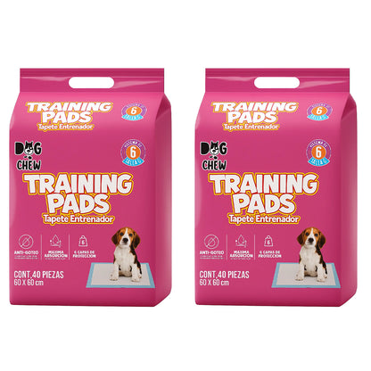 2 pack Tapete Entrenador. Grande. 60 x 60 cm.