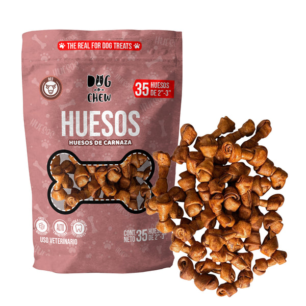 Huesos. Tamaño 2"-3". Versión Res. 35 pz.