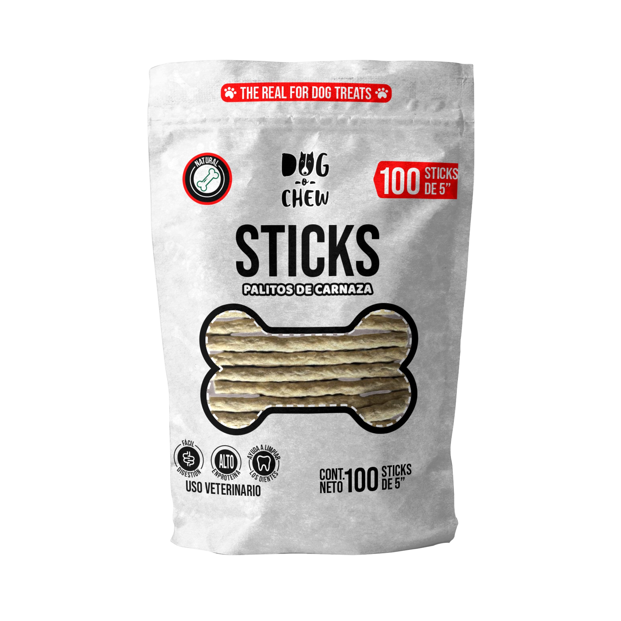 Kit Sticks Res + Sticks Naturales. 100 Pz c/u.