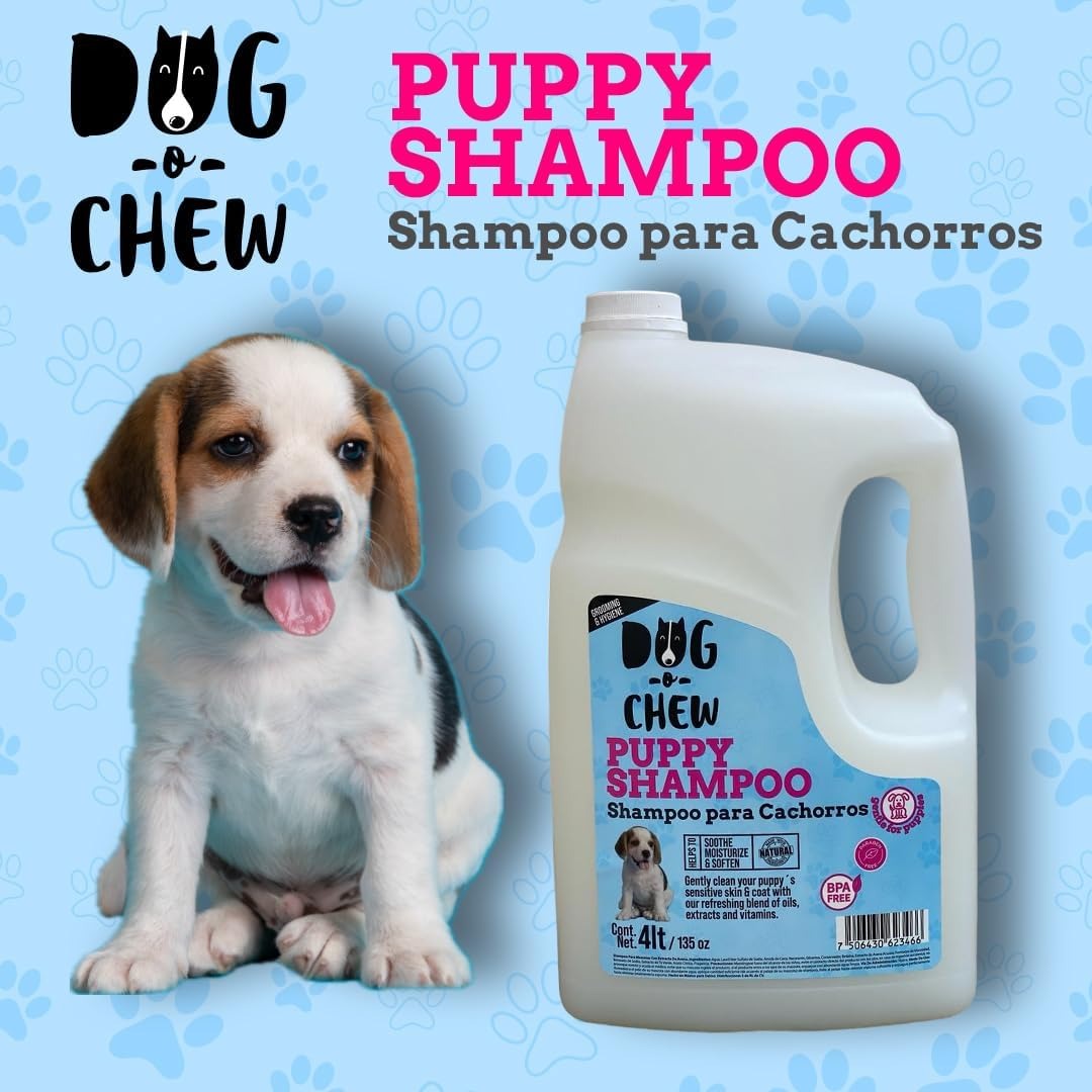 Shampoo para Perro. Versión Puppy (cachorro). 4 Litros.