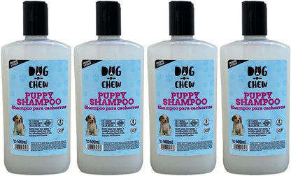 DOG-O-CHEW, Shampoo para Perro | Shampoo para Perro para Cachorros | Humectante |500 ml. | Estetica | Pets | Shampoo para Perros | Shampoo Perro | Paq. 4 Botellas |