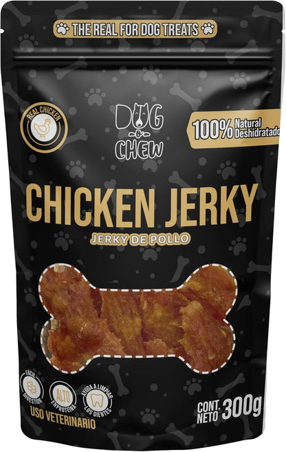 DOG-O-CHEW | Premios para Perro | Dog Treats | Premios Perro | Carnazas para Perro | Chicken Jerky | Pechuga de Pollo para Perro | 300 Gramos x Paquete |