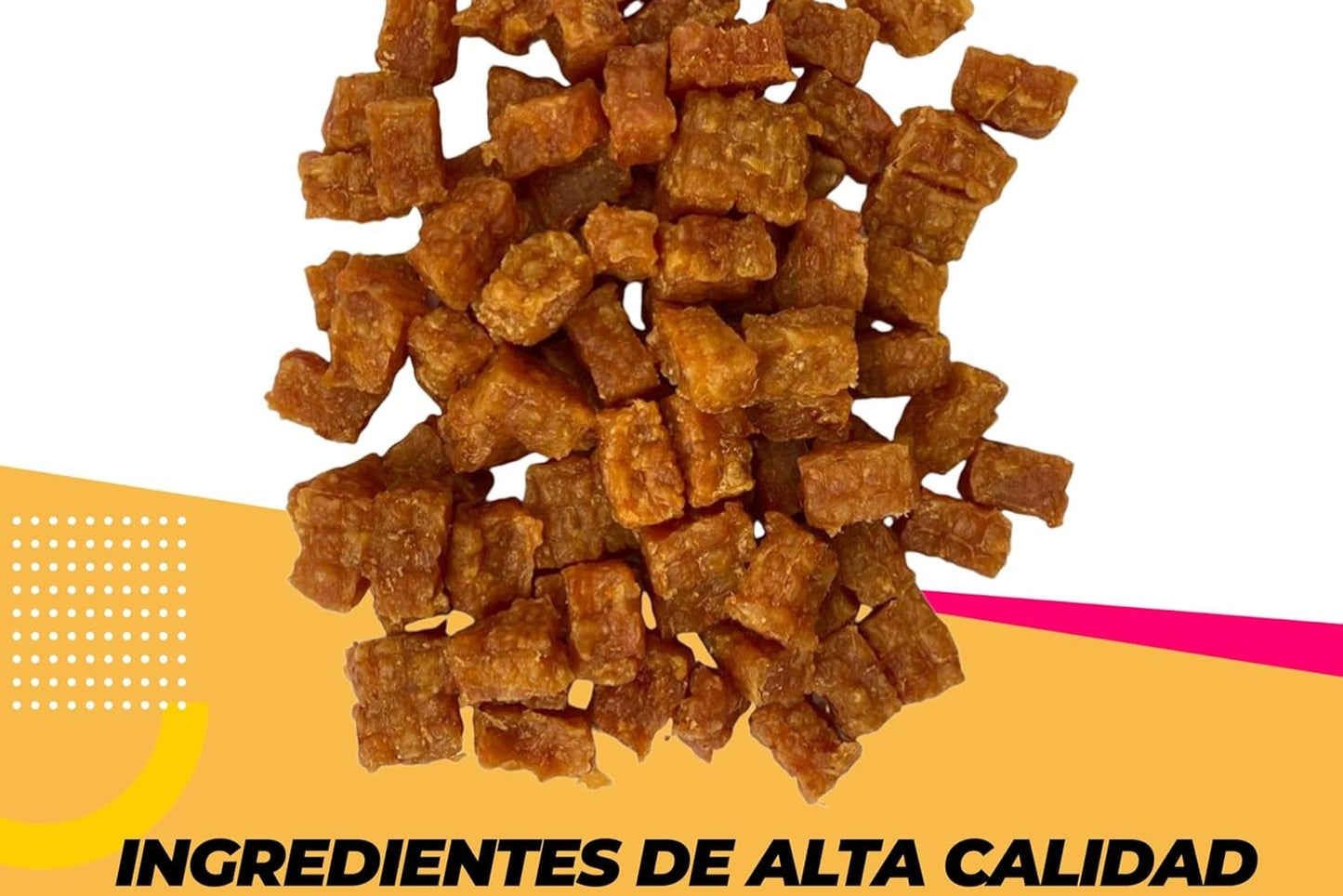 DOG-O-CHEW | Premios para Perro | Chicken Jerky | Pechuga de Pollo | Bites de Pollo Deshidratado | Carnazas