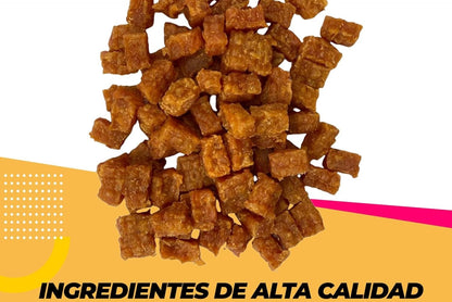 DOG-O-CHEW | Premios para Perro | Chicken Jerky | Pechuga de Pollo | Bites de Pollo Deshidratado | Carnazas