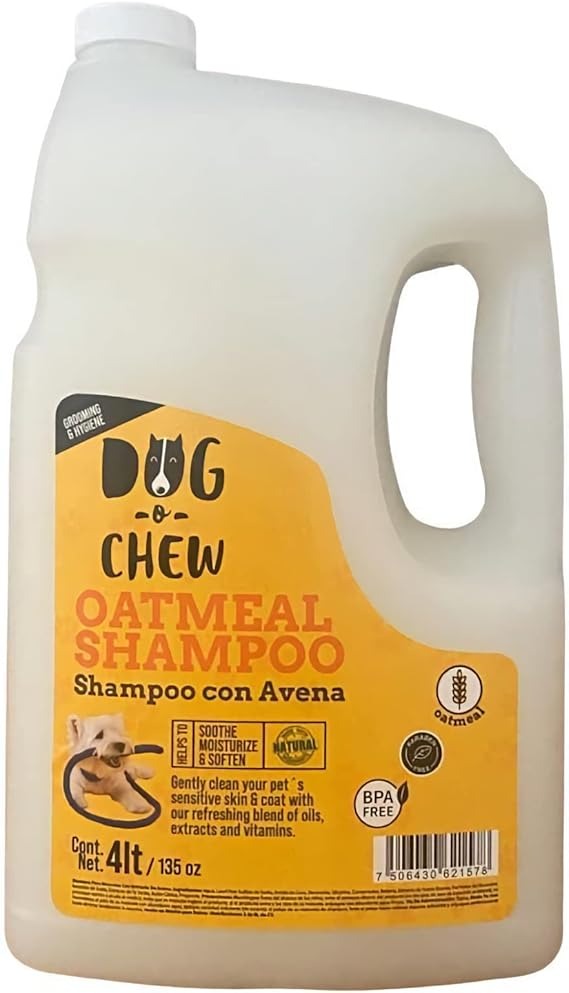 Shampoo para Perro. Versión Avena. 4 Litros.