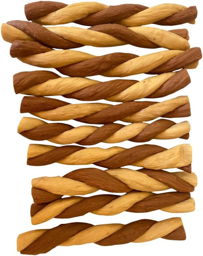 DOG-O-CHEW, Carnaza para Perro Flexible |Trenza Flexible 5" | 100% Natural | Premios para Perro Flexible | Alto en Proteina| Alto en Colágeno |