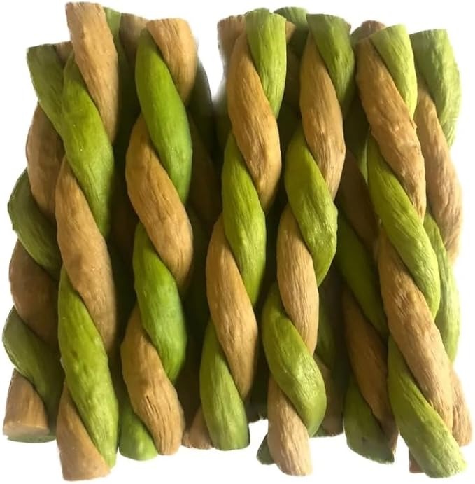 Flexible Twist Chew. Twist Flexible. Versión: Cacahuate- Manzana. 20 pz