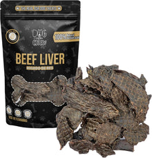 DOG-O-CHEW | Premios para Perro | Dog Treats | Premios Perro | Carnazas para Perro | Beef Liver Jerky | Higado de Res Deshidratado | 300 Gramos x Paquete |Premios para Perro 100% Naturales |