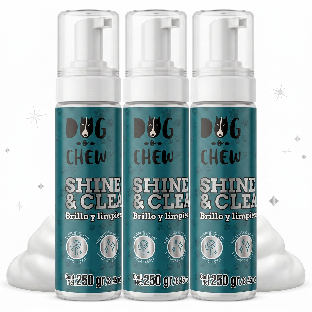 Shampoo en Seco Brillo y Fortaleza (3 Pack)