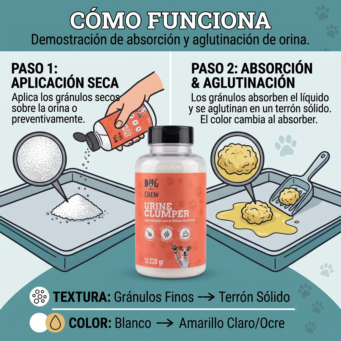 Aglutinador de Orina (3 Pack)